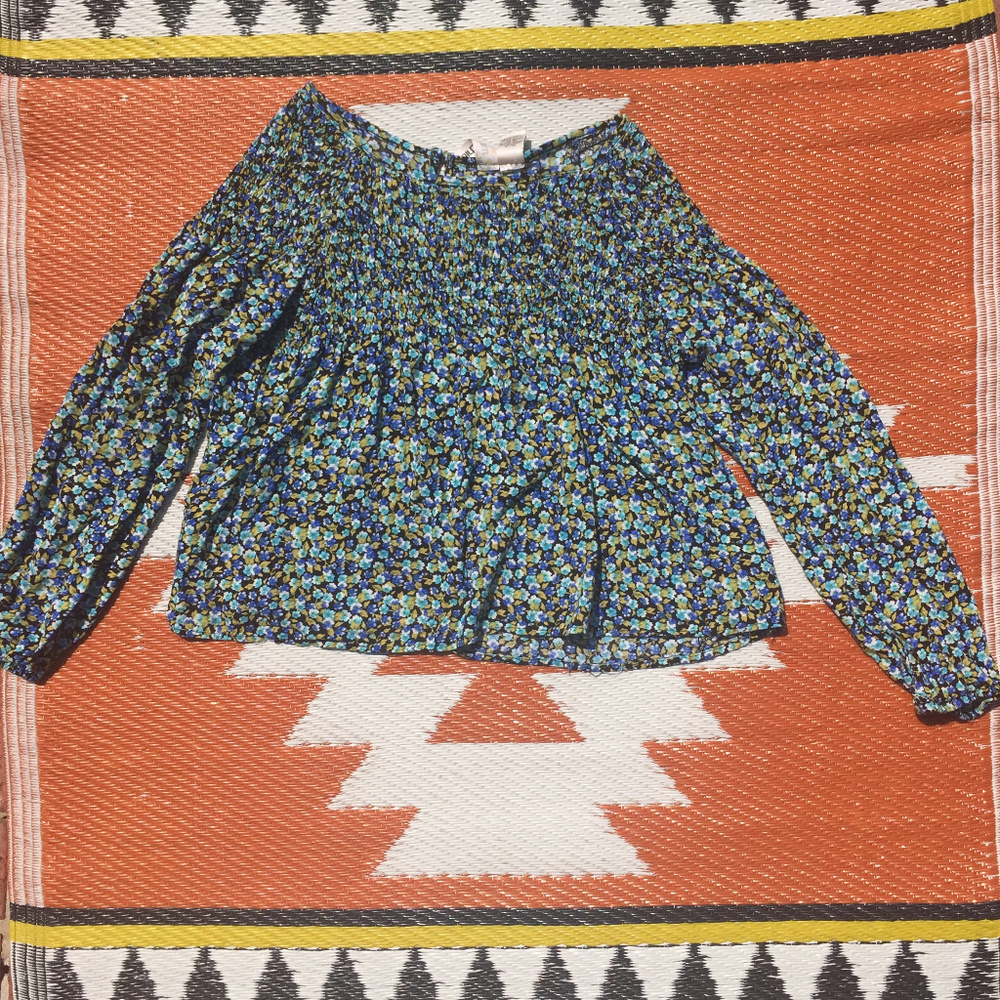Sassy Flower Blouse